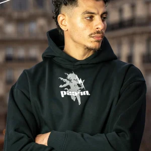 L'Éclair dans la tempête Hoodie Black