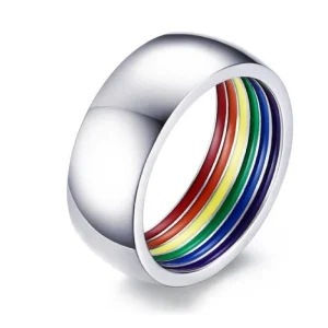 Bague LGBT Délicate