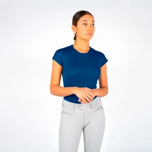 Samshield - T-shirt technique femme LUANA Seeport Blue