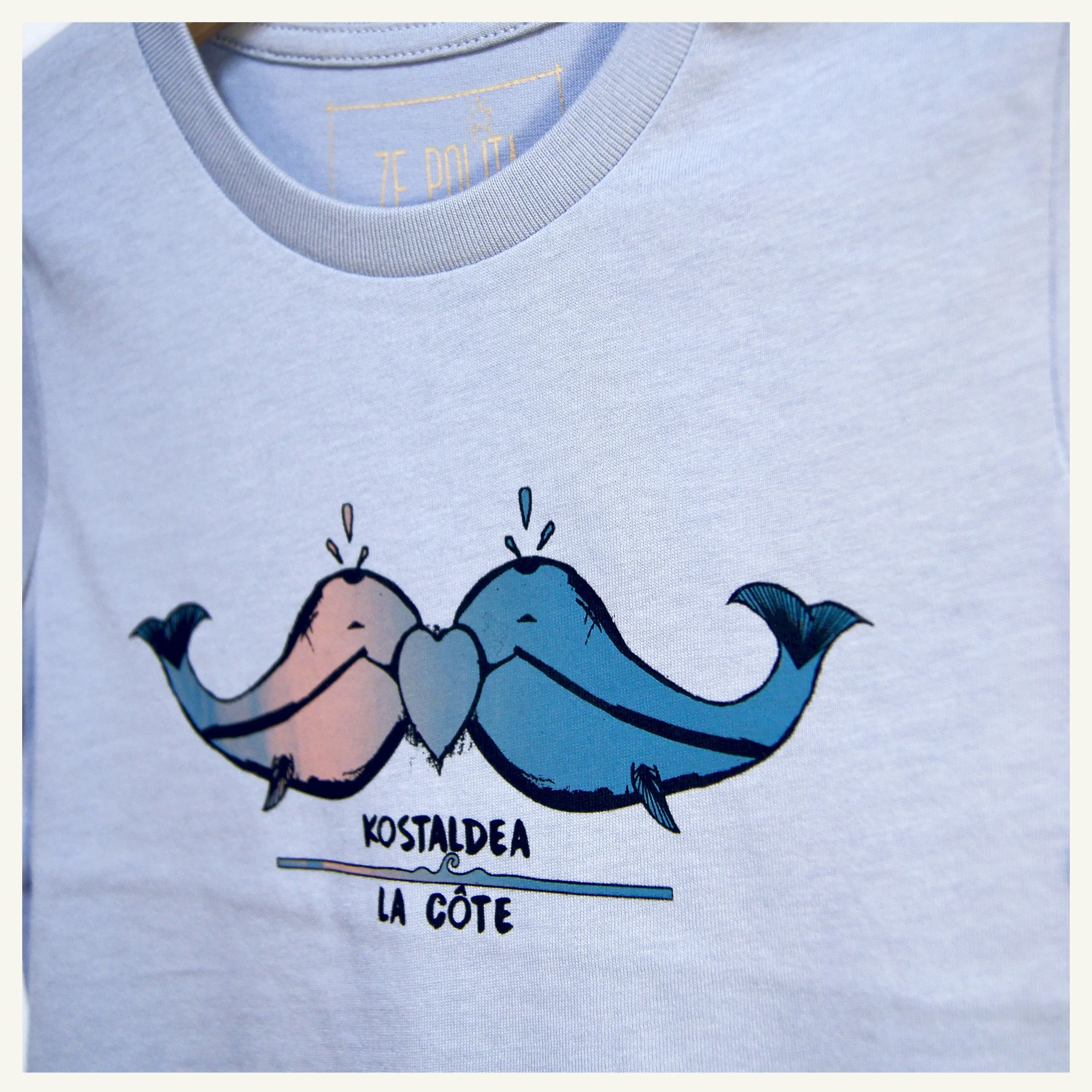 T-shirt manches courtes bébé 🖤KOSTALDEA🖤LA CÔTE🖤 > – Image 2