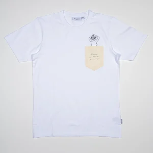 Tee-shirt Coton Bio BAIN DE MINUIT - Jaune citron