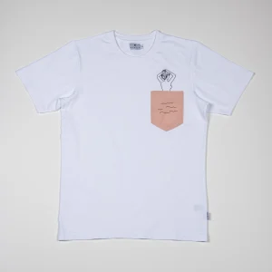 Tee-shirt Coton Bio BAIN DE MINUIT - Rose pastel