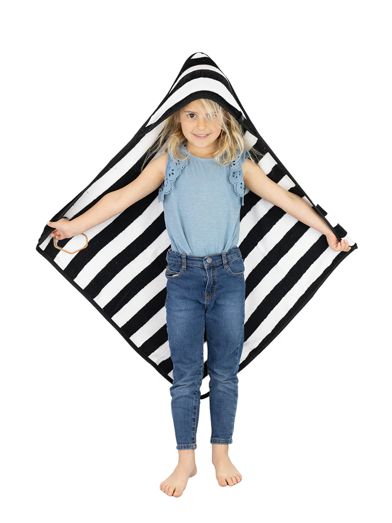 cap towel baby - good vibes black – Image 2