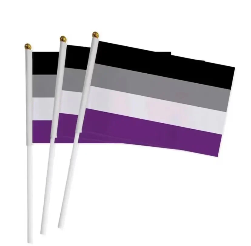 Petits Drapeaux Asexuel (x5-10) – Image 2