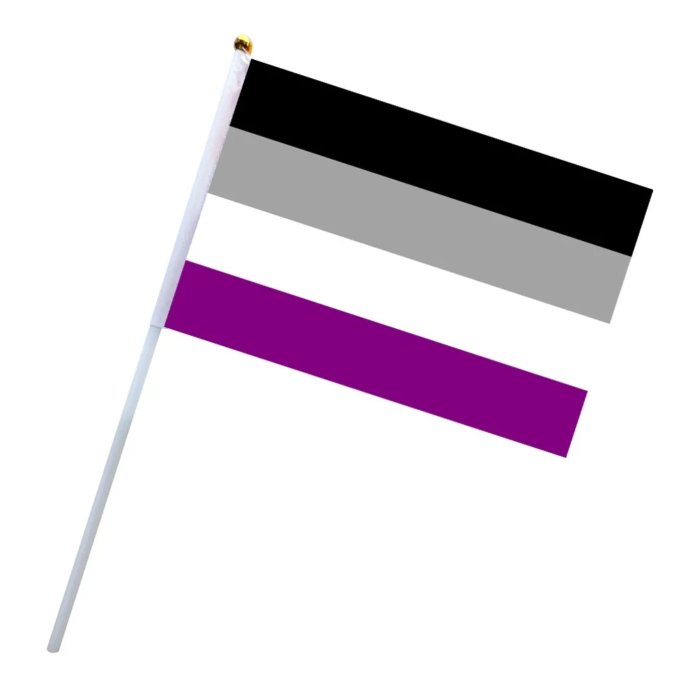 Petits Drapeaux Asexuel (x5-10)