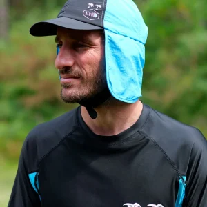 Casquette de surf - Noir / Turquoise