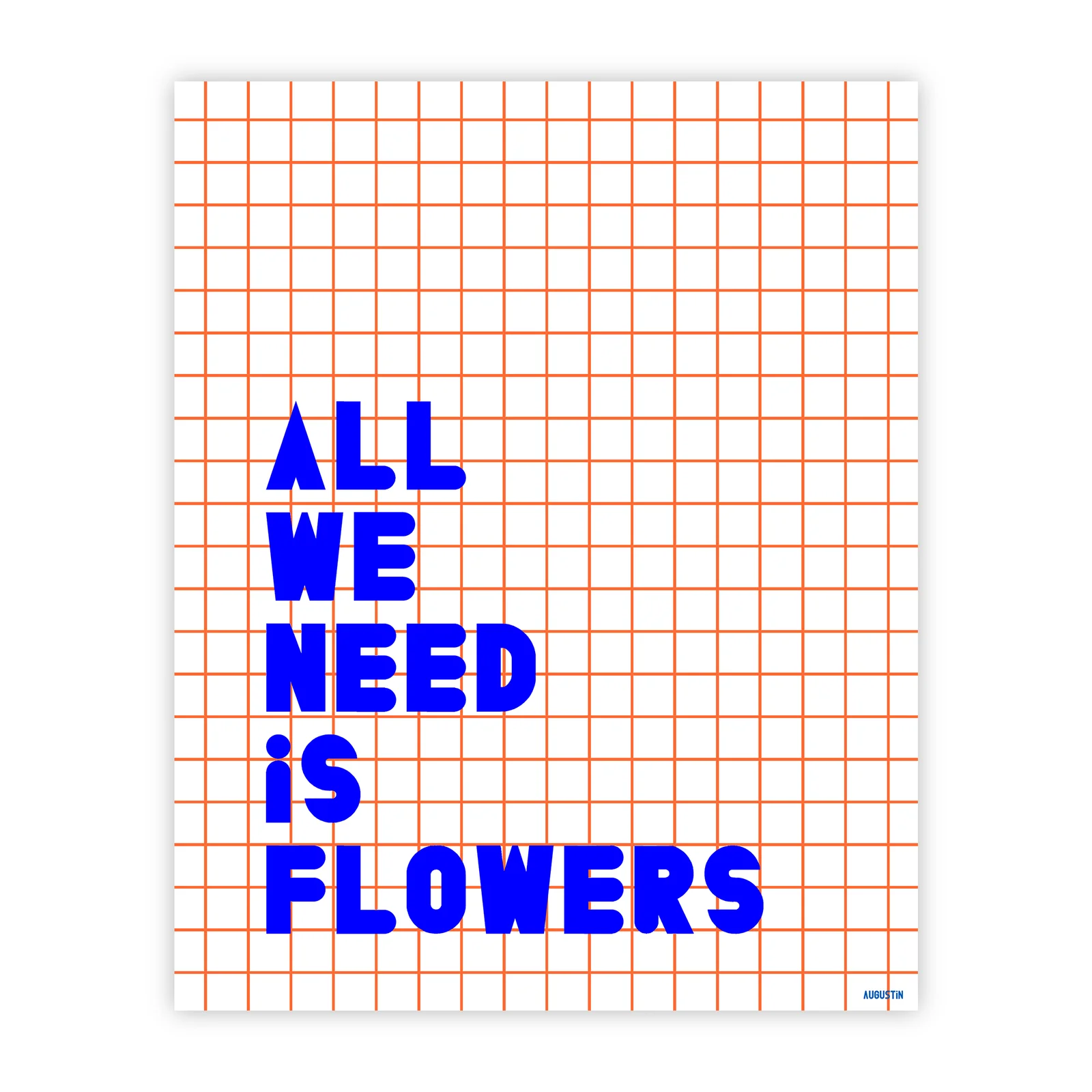 Affiche | All we need is flowers – Image 2
