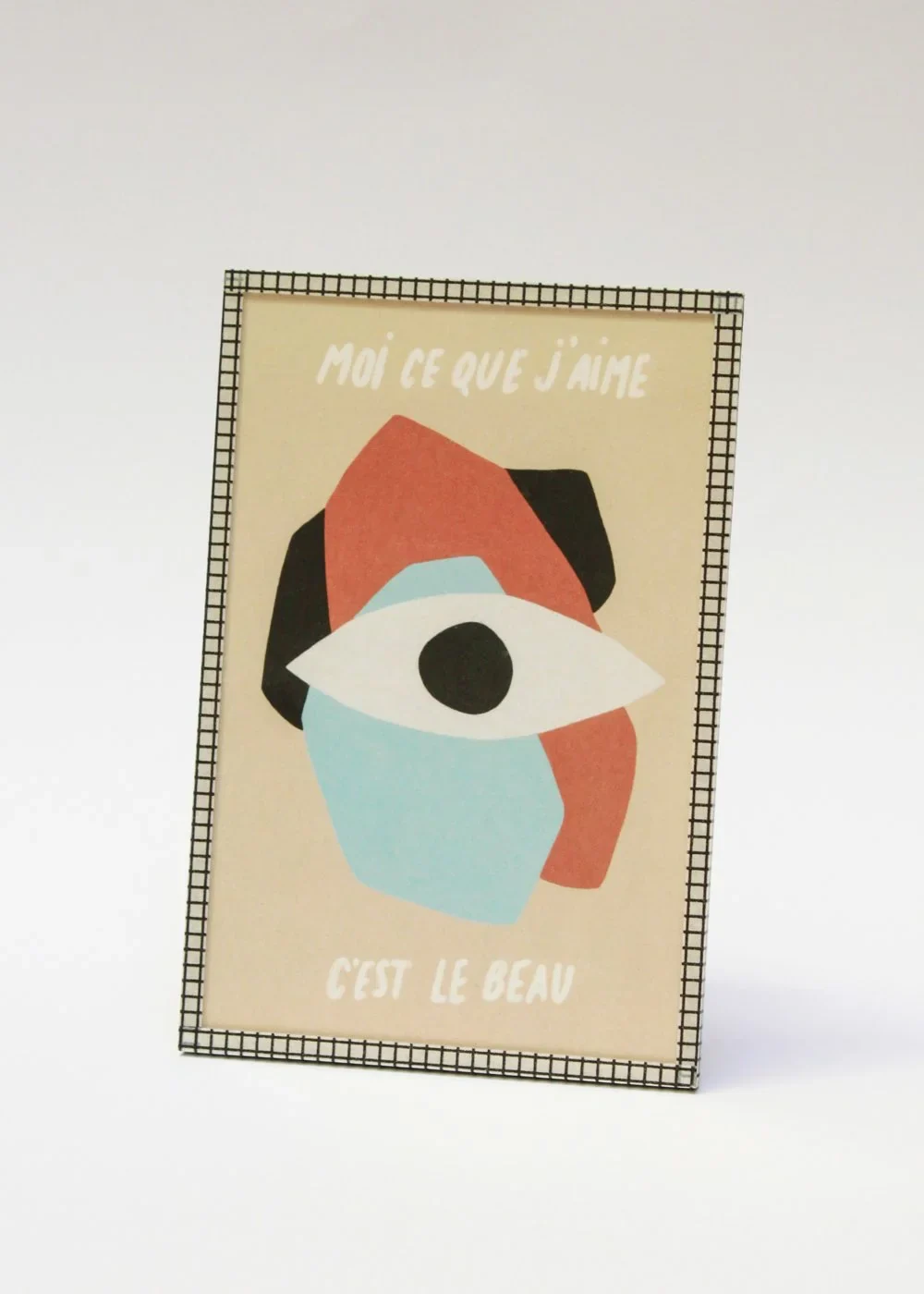 Illustration encadrée | Moi ce que j'aime c'est le beau – Image 2