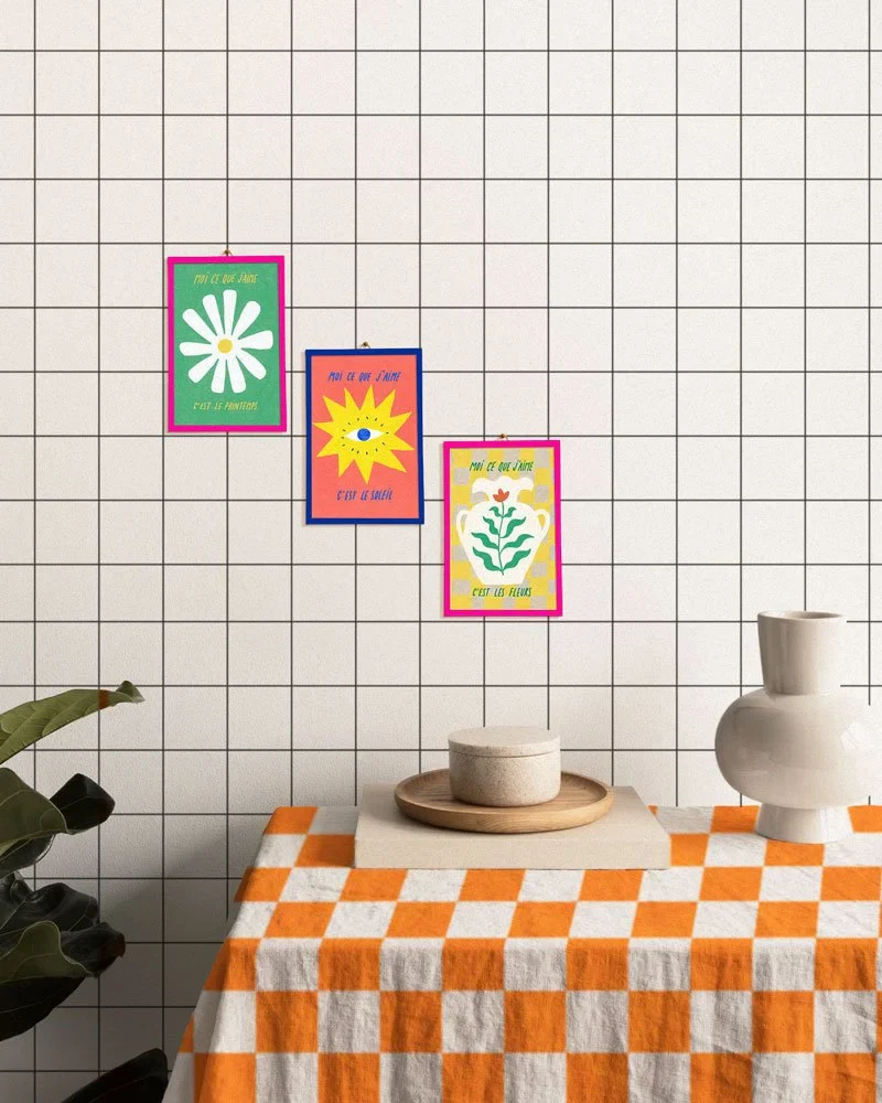 Illustration encadrée | Moi ce que j'aime c'est le soleil – Image 3