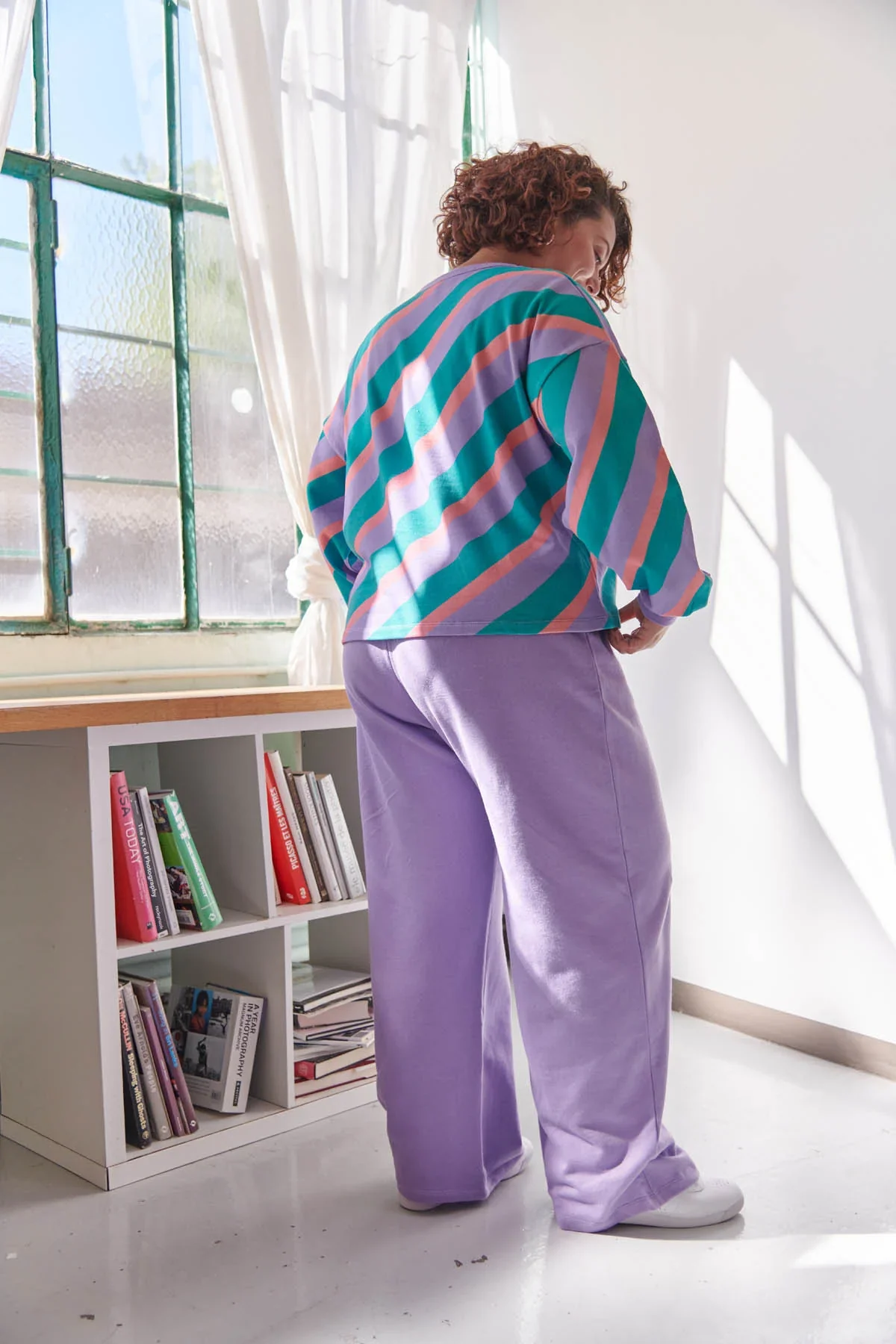 Jogging Coton bio | Violet – Image 6