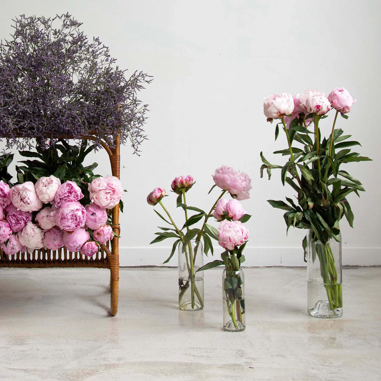 Vase Floral en verre upcyclé – Image 5