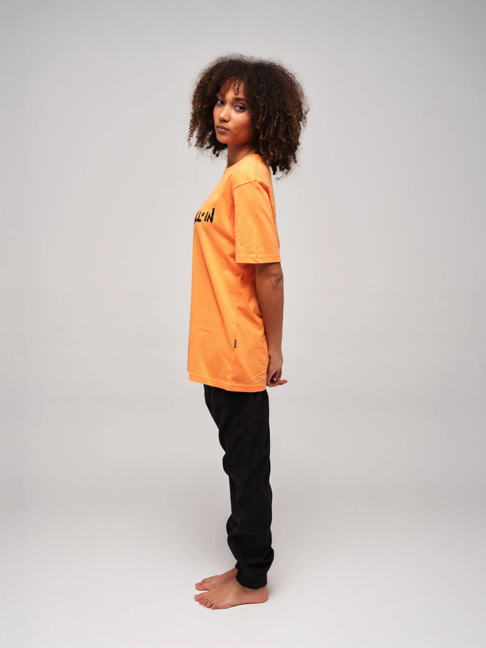 T-shirt coton - Kai - Abricot – Image 6