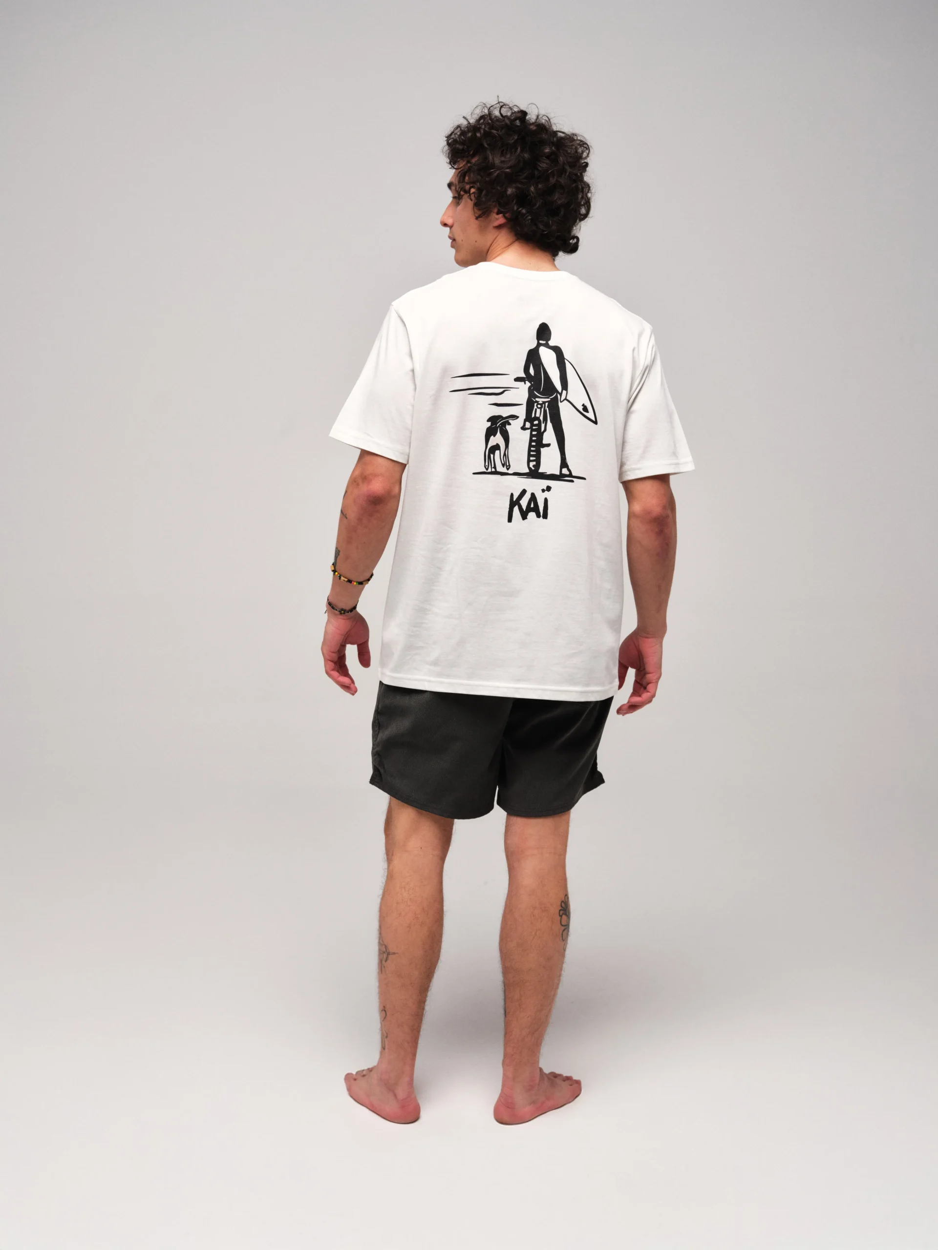 T-shirt coton - Kai - Blanc – Image 4