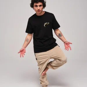 T-shirt coton - Péchou - Noir