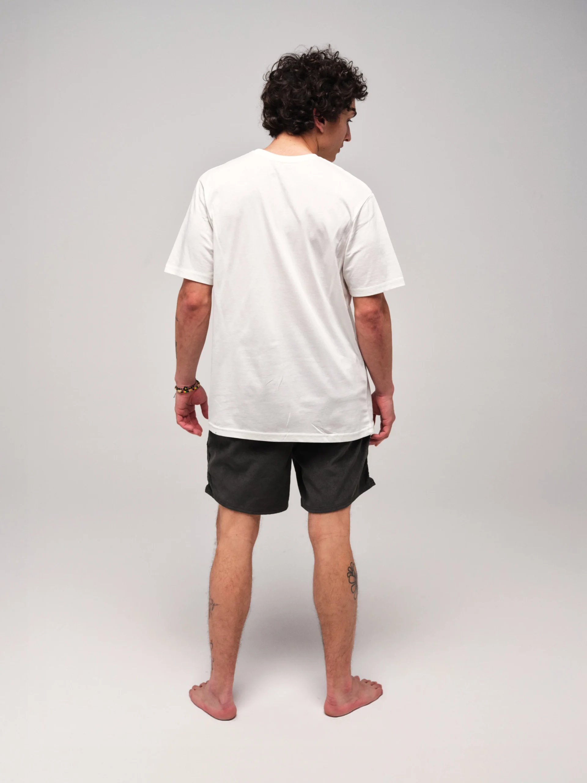 T-shirt coton - Mushroom - Blanc – Image 3