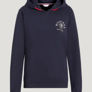 TOMMY HILFIGER - Sweat à capuche femme Richemond marine