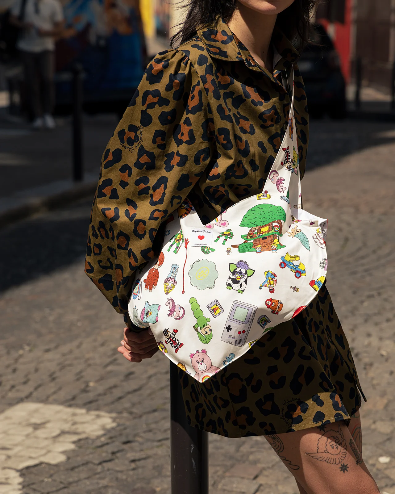 Tote bag COEUR Vintage Toys