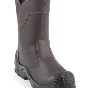 Bottes de sécurité Gaston Mille Unitan Fourrées - Marron - S3