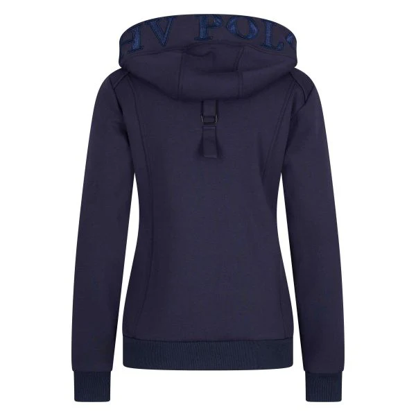 HV Polo - Sweat zippé à capuche femme Deborah marine – Image 2