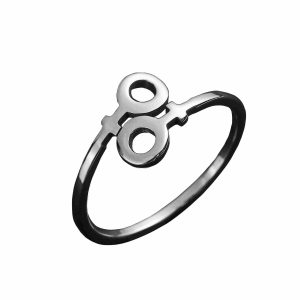 Bague LGBT Lesbienne