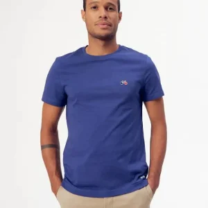 Tee-shirt Baptiste | Vélo bleu indigo