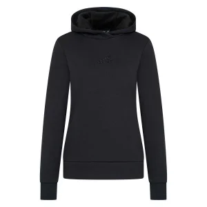 Euro-Star - Sweat à capuche femme Ariane noir