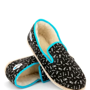 Pantoufles Charentaises Turquoise