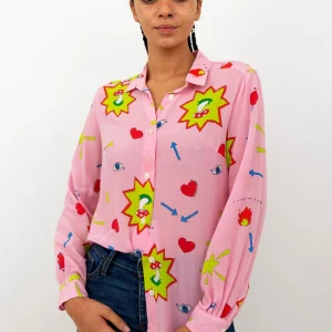 Chemisier COLETTE "Fire"