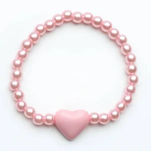 Bracelet Coeur Rose