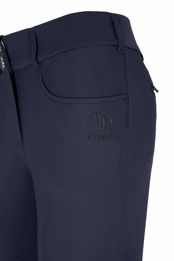 PIKEUR - Pantalon d'équitation Camie SD midwaist marine – Image 2
