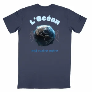 T-shirt Écolo L'Océan est Notre Mère (dos)