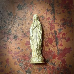 Petite Madone en cire laquée Or