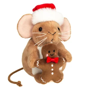 Souris de Noël avec bonhomme en pain d'épice