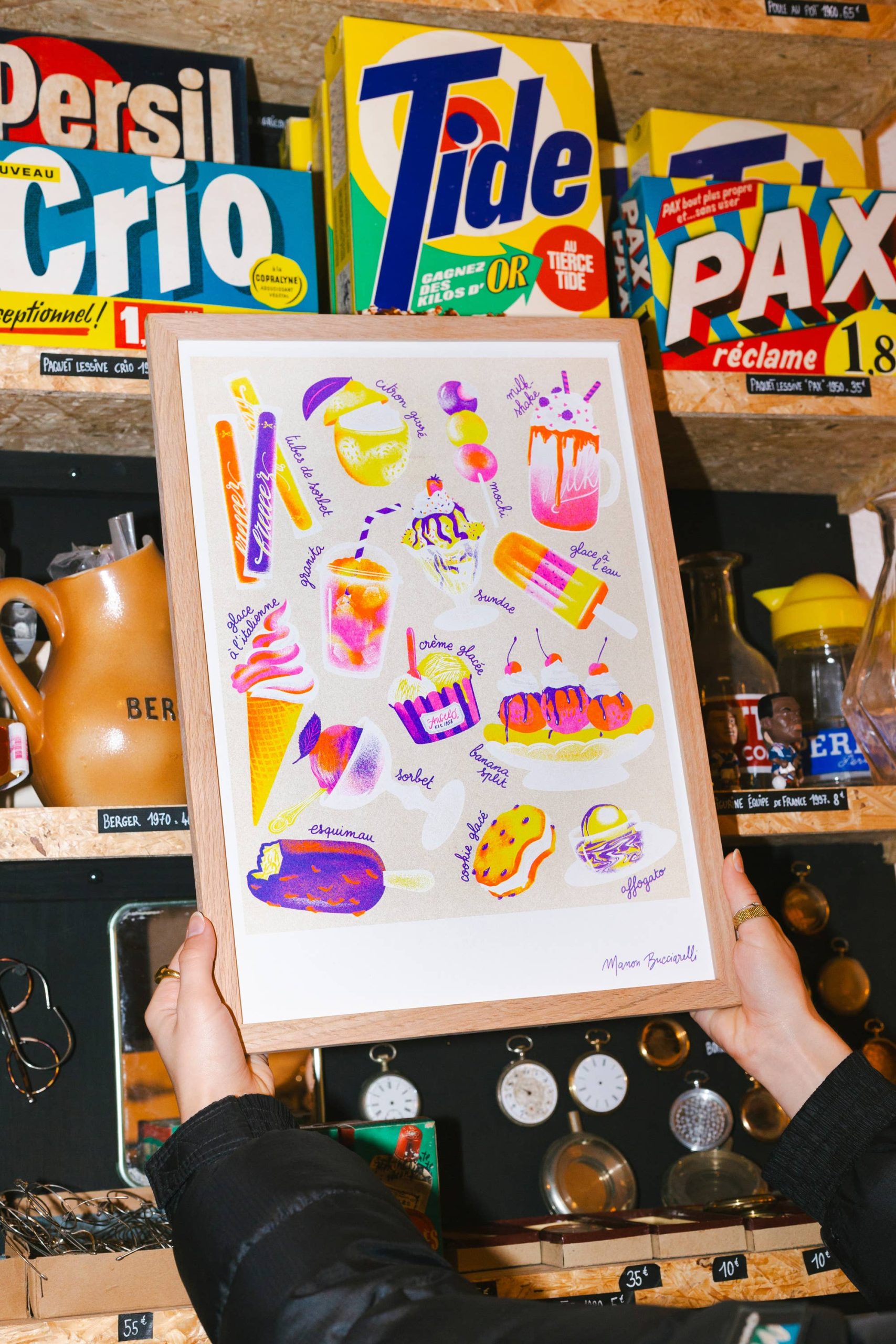 Affiche A3 - Manon Bucciarelli - Glaces – Image 3