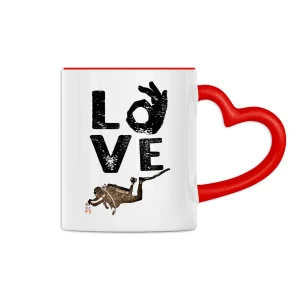 Mug coeur LOVE par Macjos