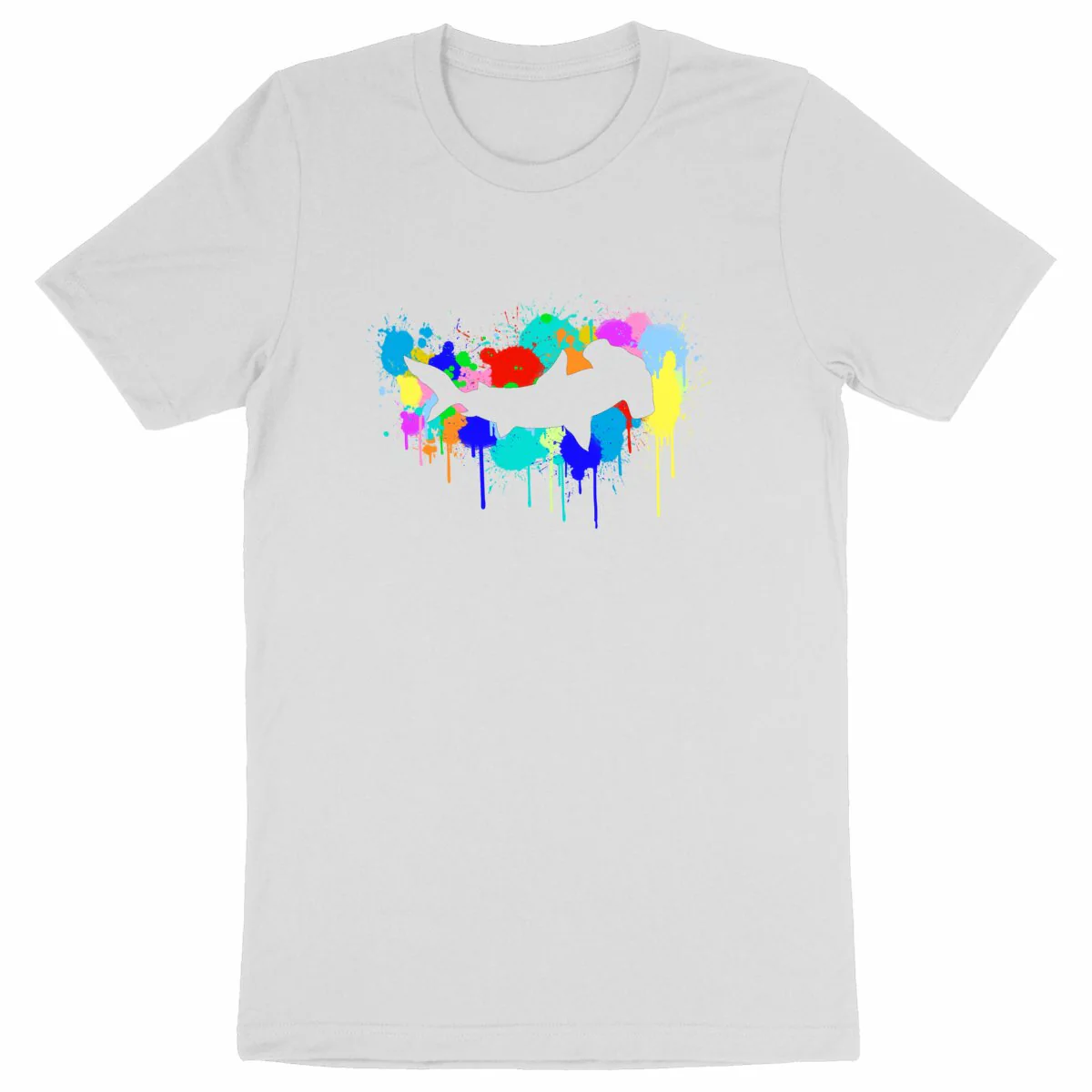 T-shirt plongée bio : graf requin marteau – Image 2