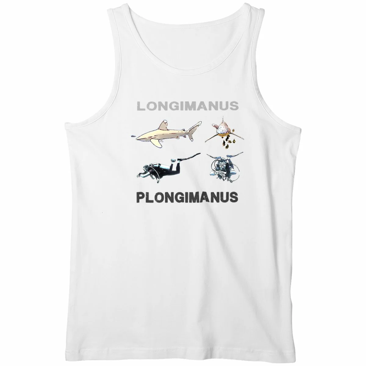 Débardeur plongée bio Homme : Plongimanus