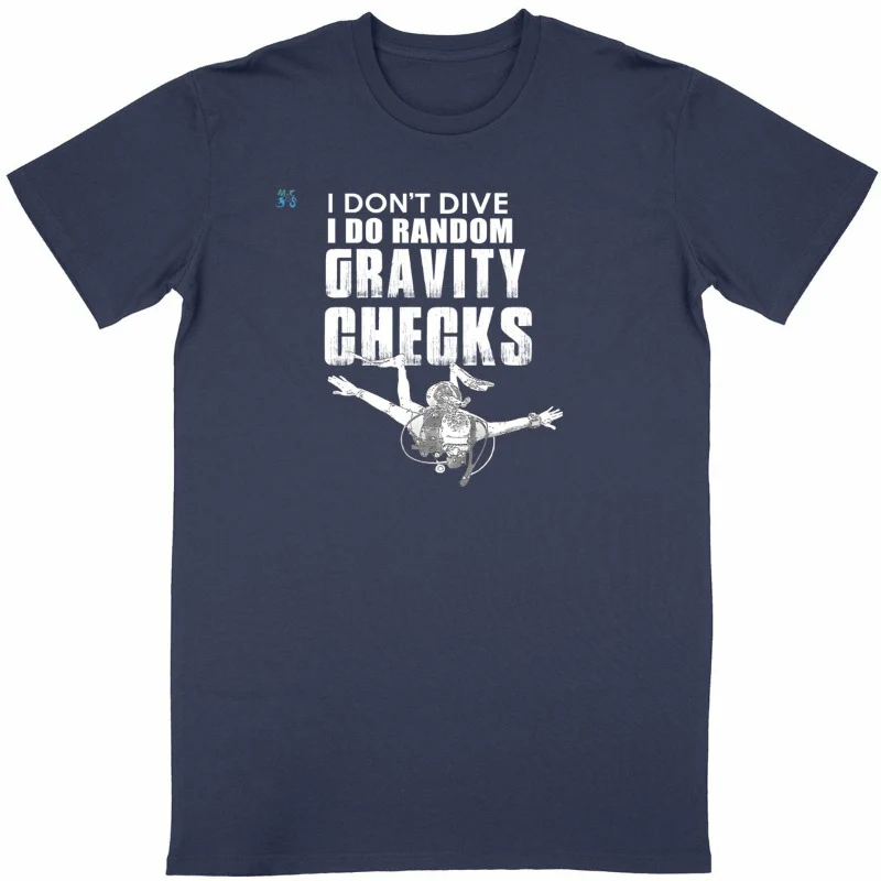 T-shirt bio MacJos plongée sous marine et gravité, apesanteur