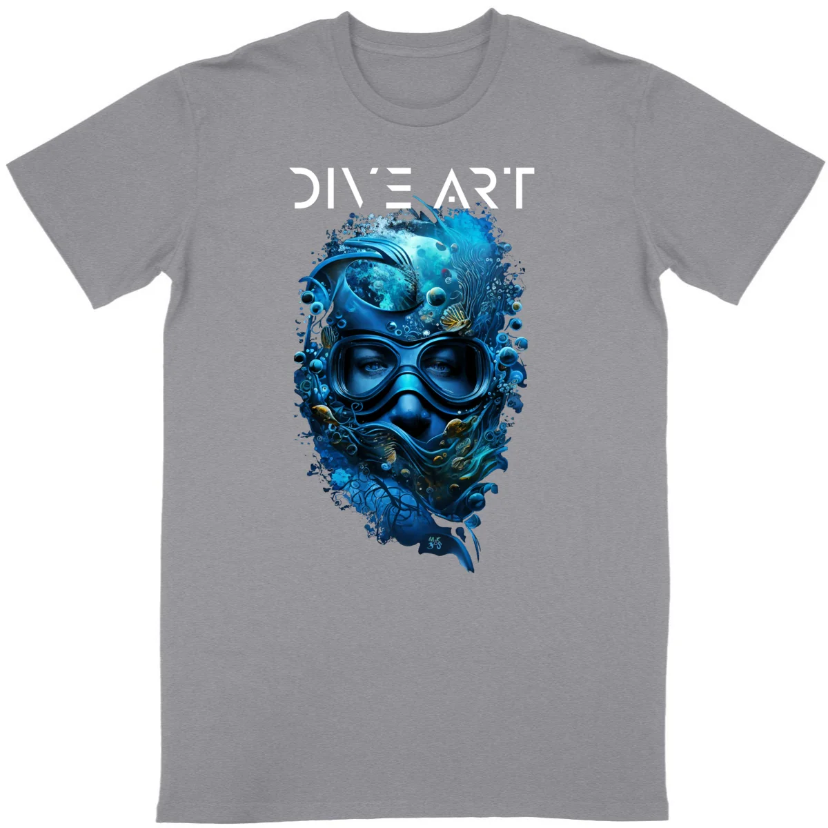 T-shirt plongeuse holographique dans l'océan profond MacJos – Image 2