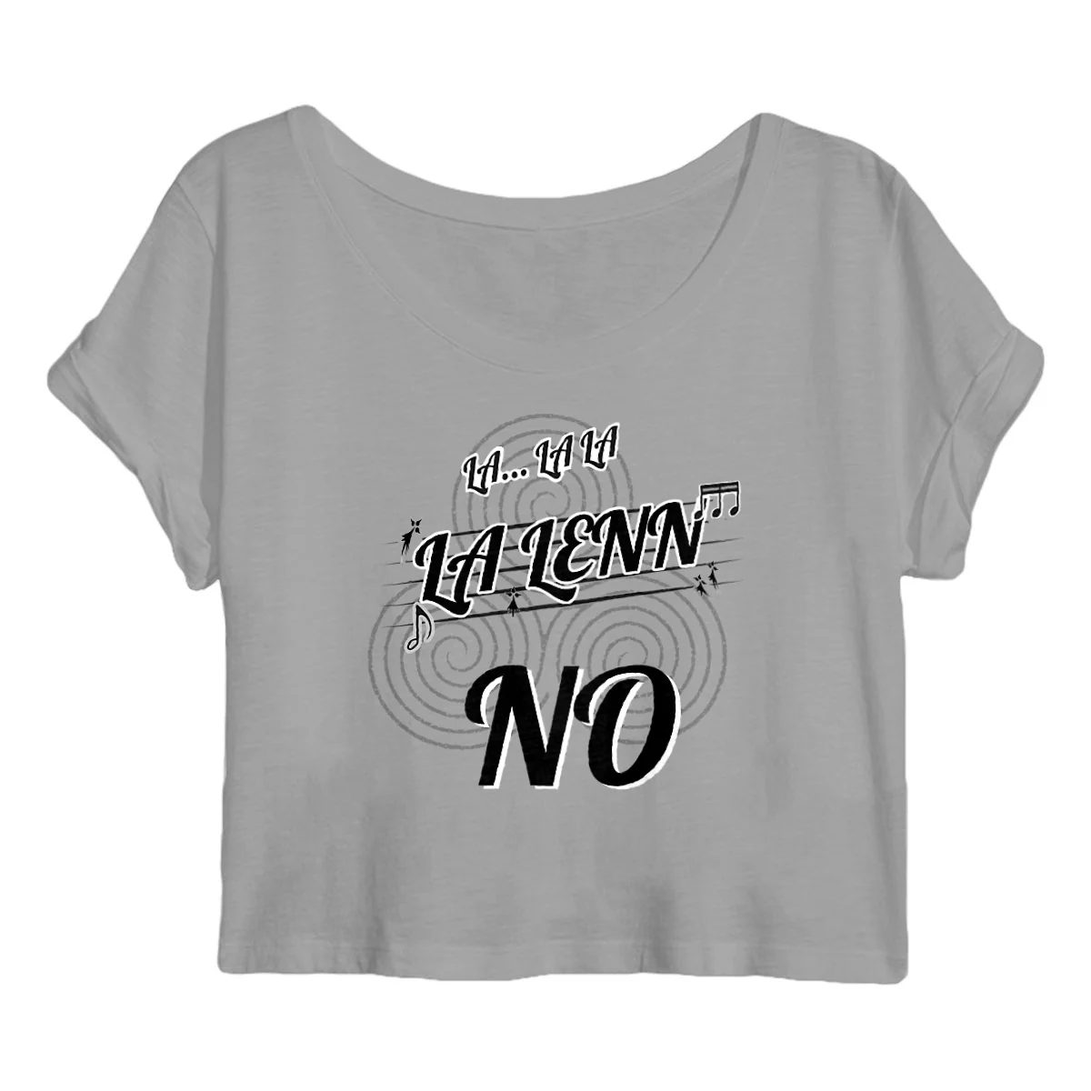 Crop top Bretonne musique celtique lenn no – Image 4
