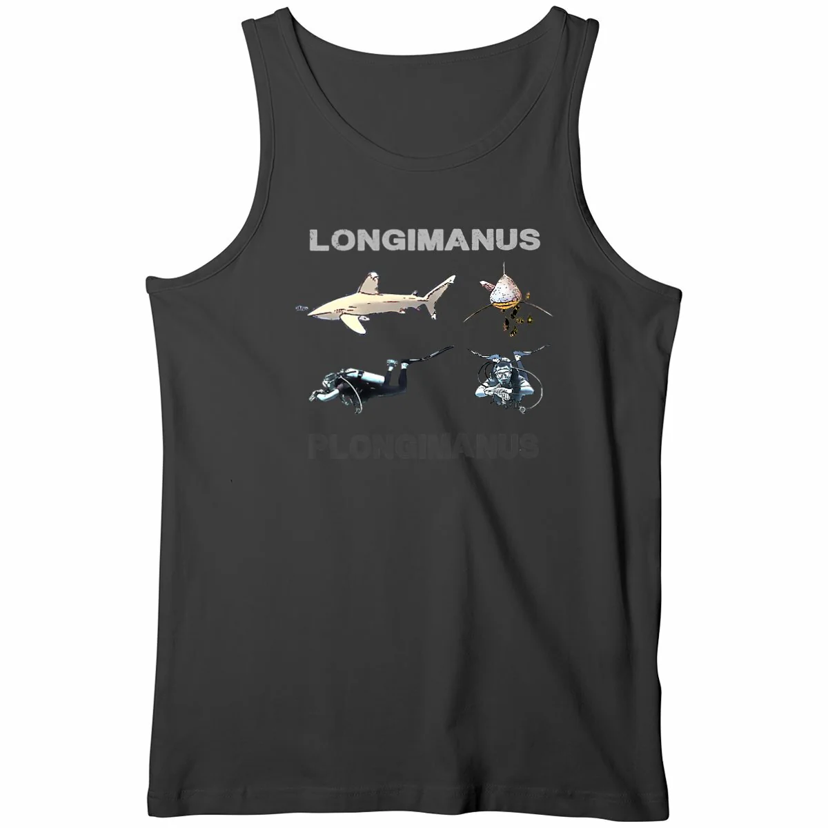 Débardeur plongée bio Homme : Plongimanus – Image 2