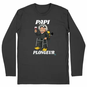 T-shirt manches longues Papi plongeur