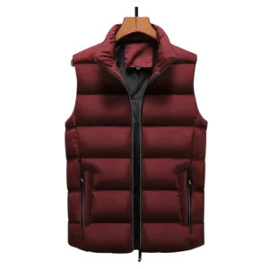 Gilet Homme Col Montant