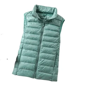 Gilet Sans Manche Bleu Clair