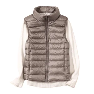 Gilet Sans Manche Gris
