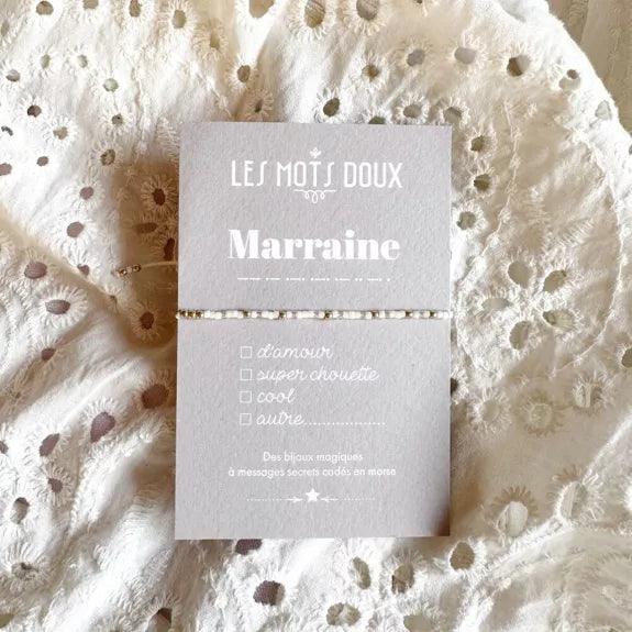 Bracelet Code Morse | Marraine – Image 2