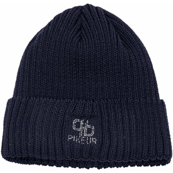 PIKEUR - Bonnet femme marine strass ton sur ton