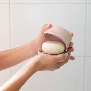 Boite à savon ronde | Rose