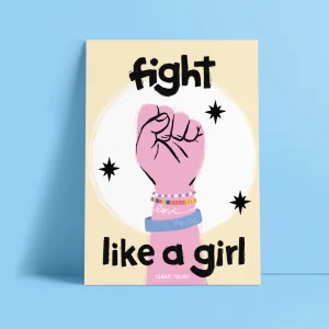 Affiche A5 | Fight Like a Girl