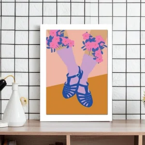 Affiche A4 | Chaussures Méduses